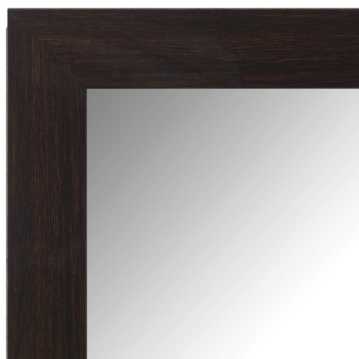Dark Wood Mirror Frames Thin Wood Frames MirrorMate