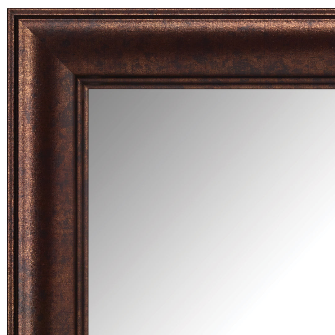 Pemaquid Dark Bronze Slim Mirror Frame
