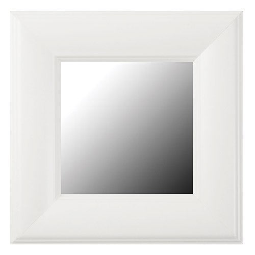 Pemaquid Porcelain White Mirror Framed Mirror