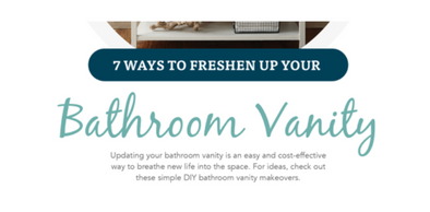 7 Ways to Freshen Up Your Bathroom Vanity
