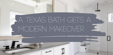 Texas Bathroom Gets a Modern Makeover