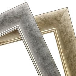 Metallic Mirror Frames | Solana Modern Wall Frames – MirrorMate