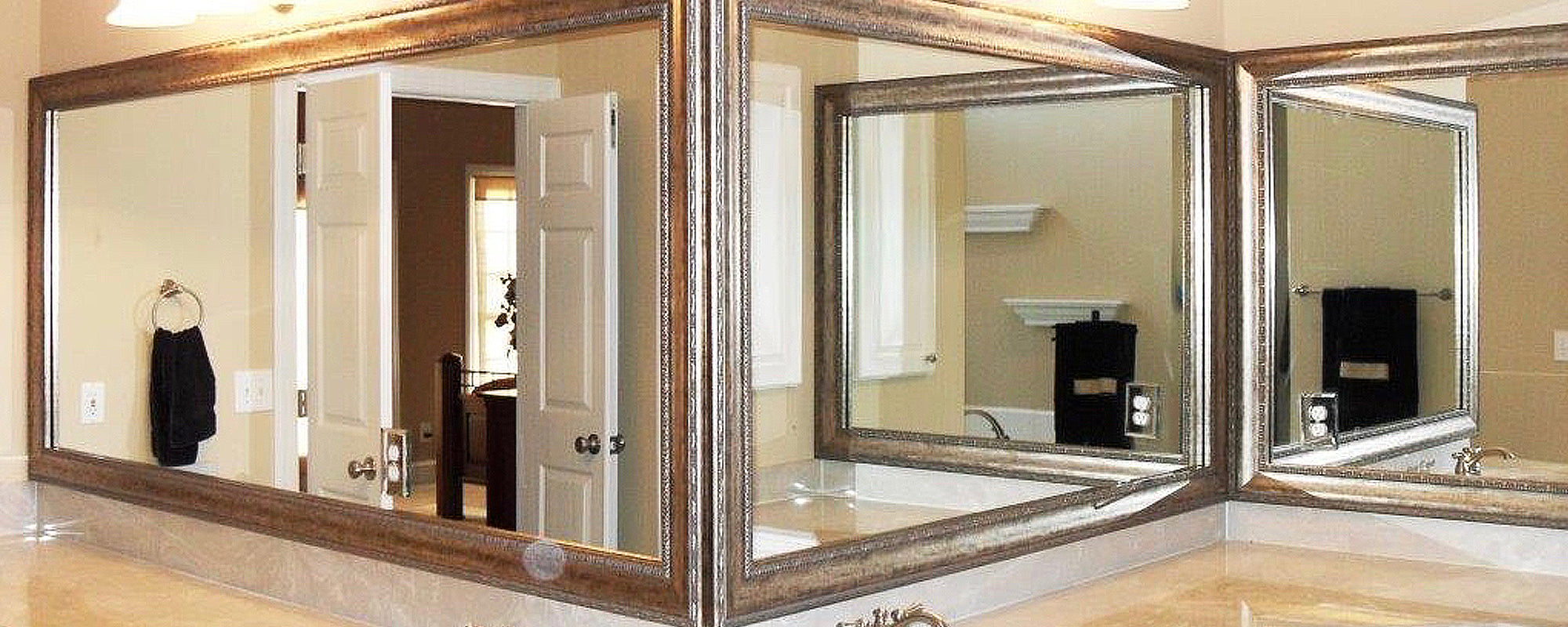 Mirror Frame in Corner