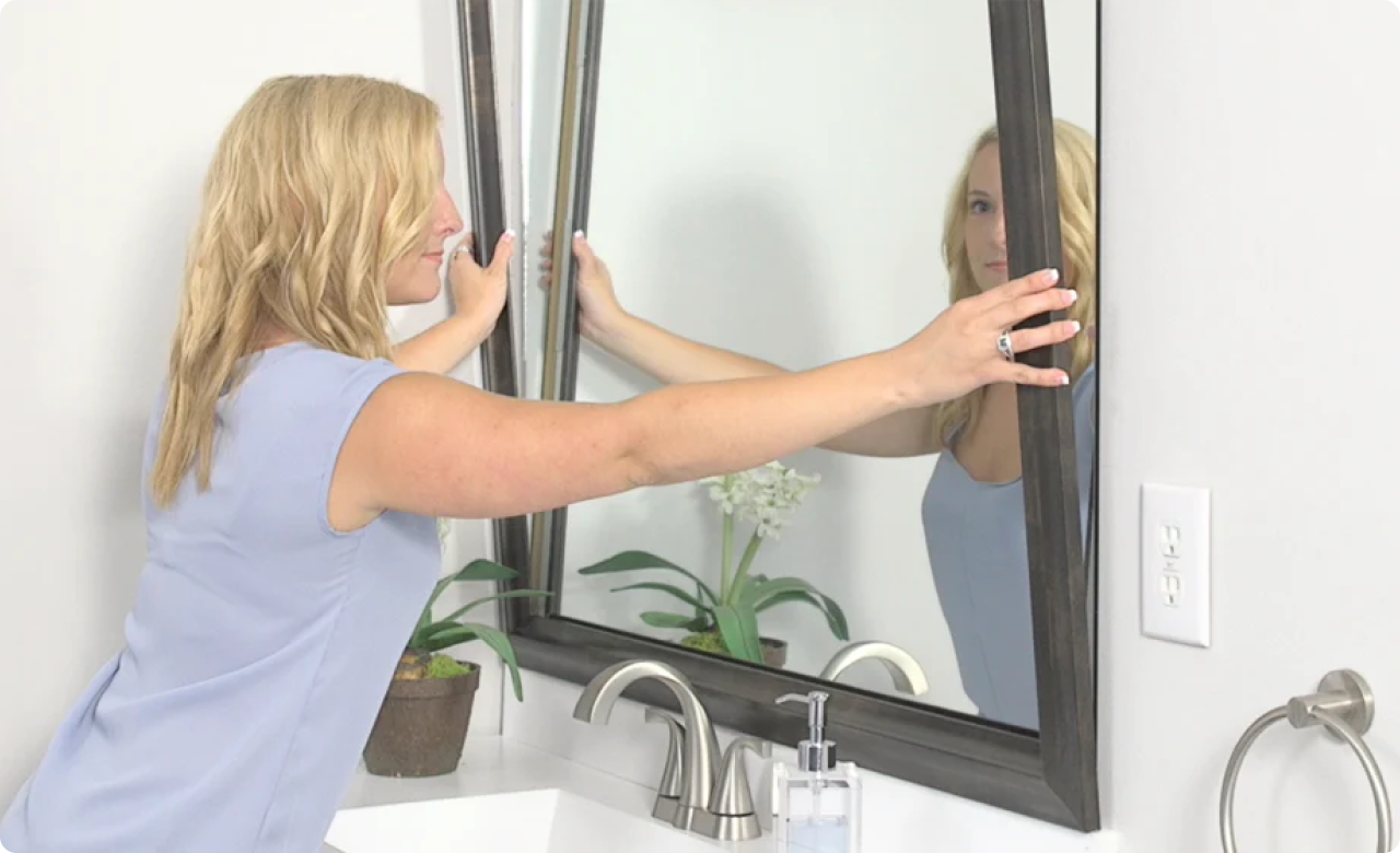 How It Works Frames for Mirror, Mirror Frame Kit MirrorMate