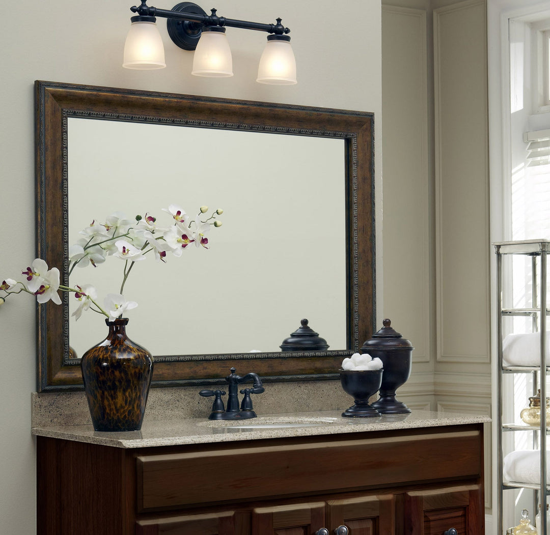 Grandezza Bronze Framed Bathroom Vanity Mirror