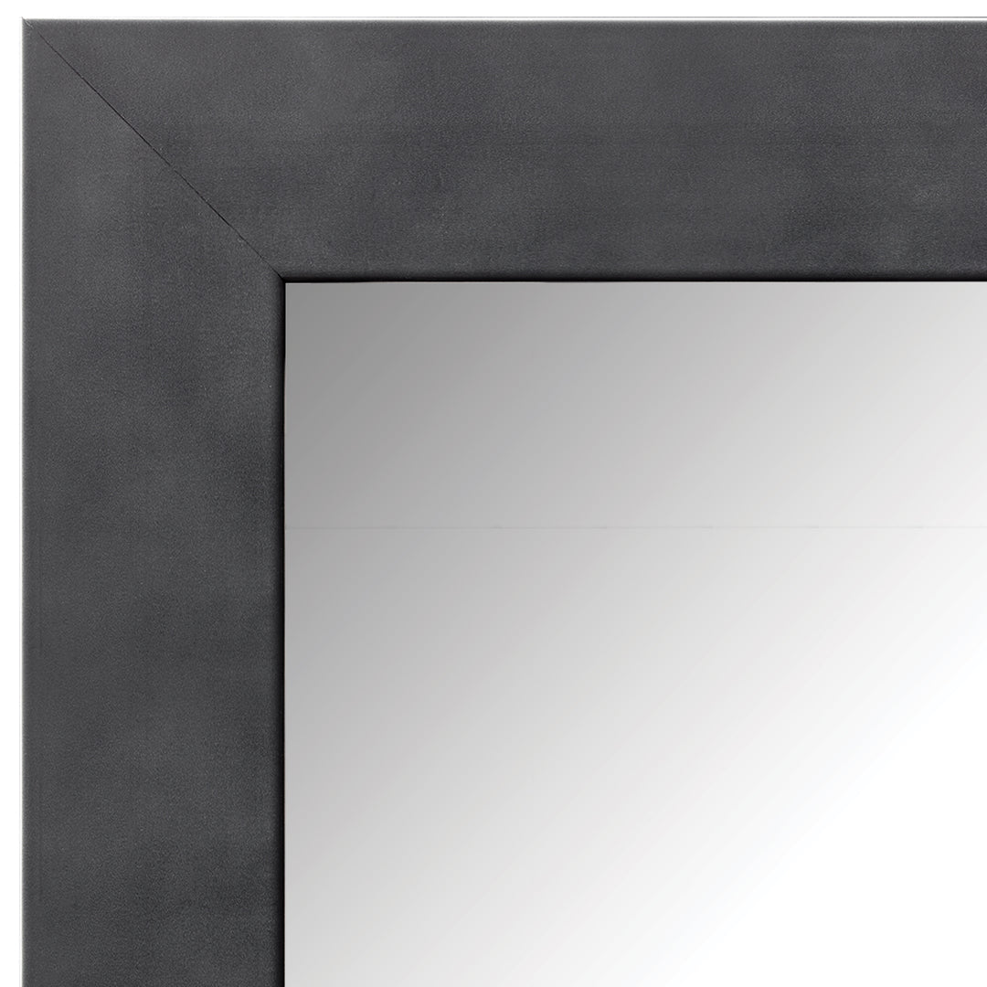 Austin Gunmetal Grey Mirror Frame