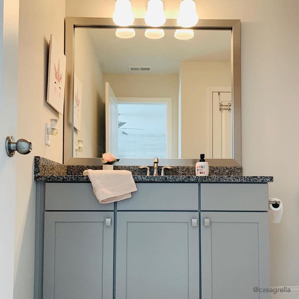 Thin Chrome Trim For Bathroom Mirrors