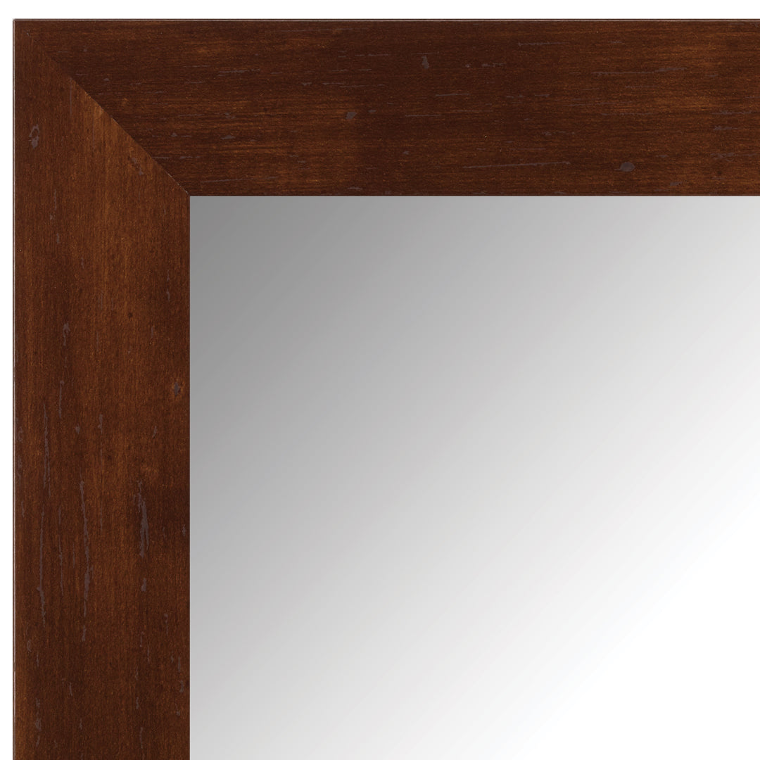 Cherokee Mocha Walnut Slim Mirror Frame