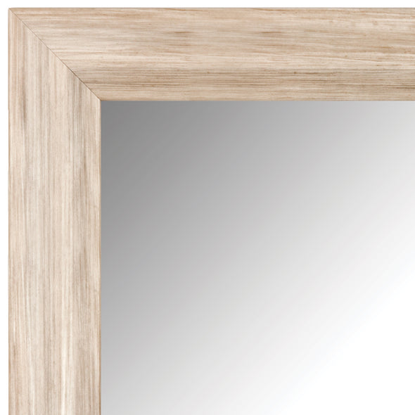 Cherokee Slim Montauk Sand Framed Mirror