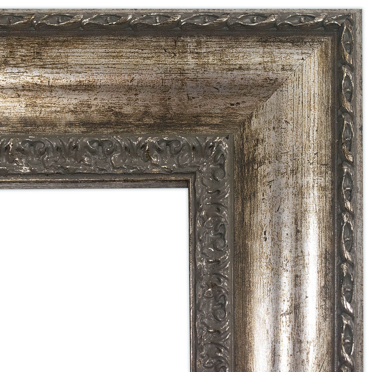 Timber Frame Silver Antique Silver Frame