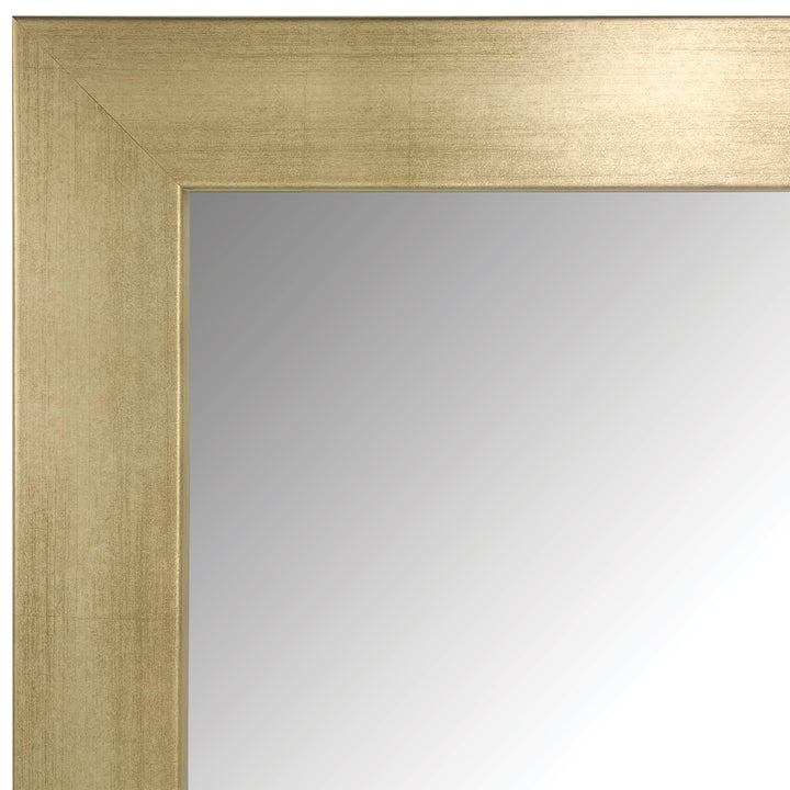 Highline Champagne Gold Slim Mirror Frame