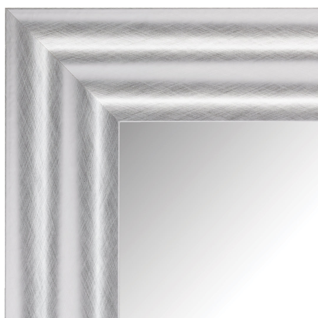 Pacifica Silver Sheen Mirror Frame