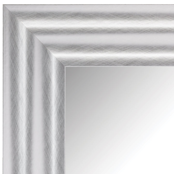 Pacifica Silver Sheen Mirror Frame