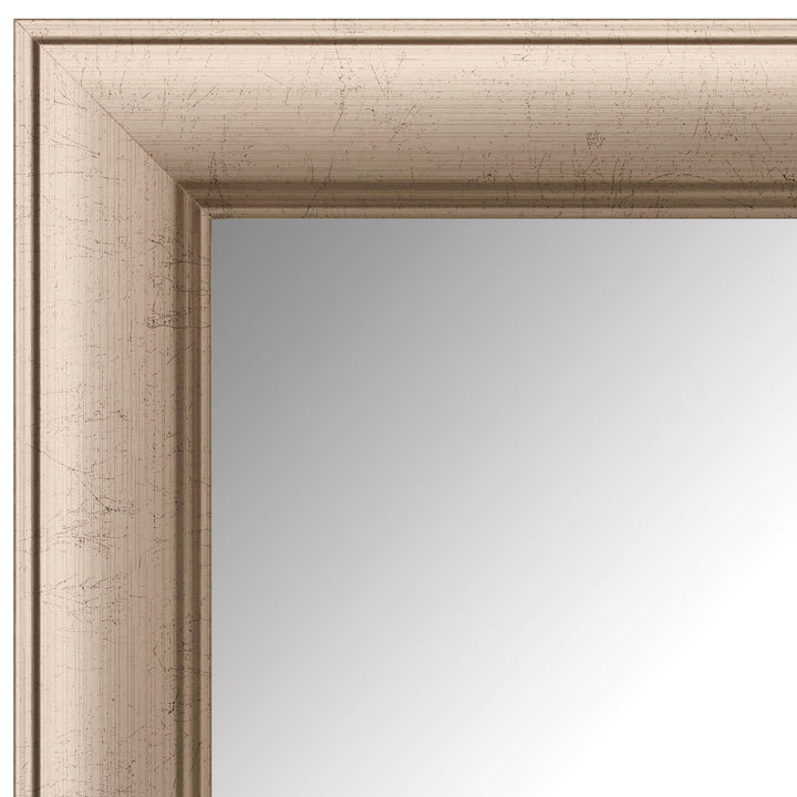 Pemaquid Old World Silver Slim Mirror Frame