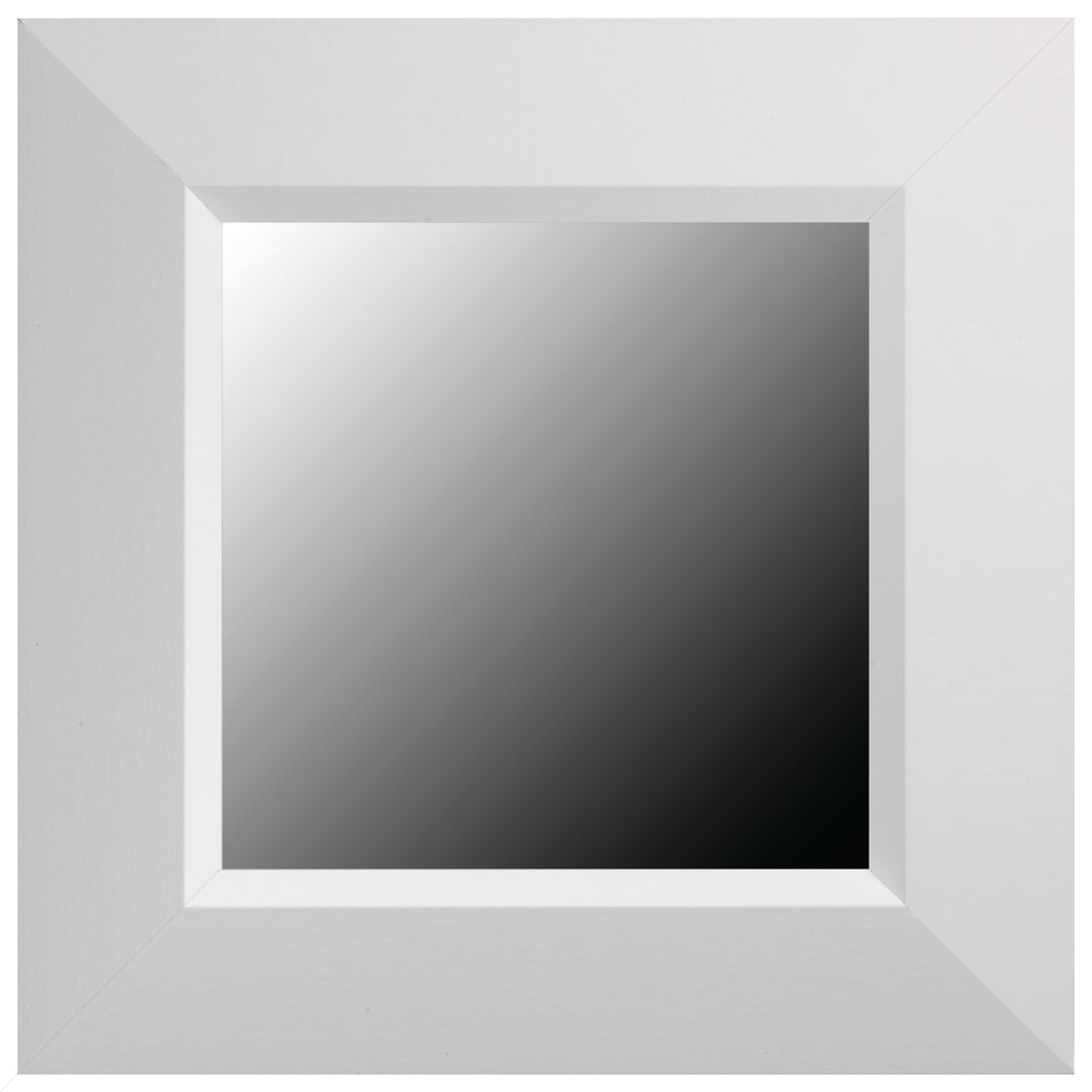 Essex White Satin Frame – MirrorMate