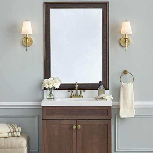 Kelso Bronzed Brown DIY Bathroom Mirror Frame Kits