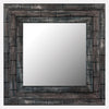 Lexington Metallic Ash Framed Mirror